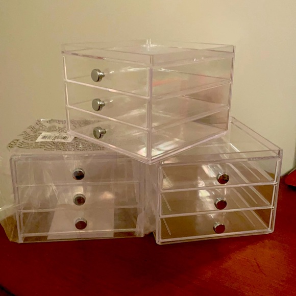 Storage & Organization Clear Storage Drawers Poshmark